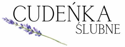 Cudeńka Ślubne — logo z lawendą